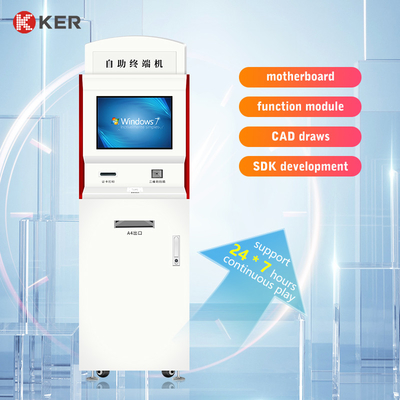 New design banking bill payment bank queue interactive display Self Service kiosk Terminal