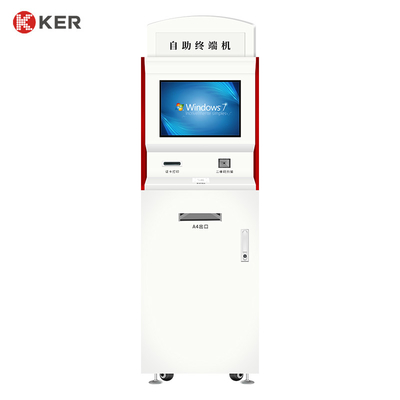 New design banking bill payment bank queue interactive display Self Service kiosk Terminal