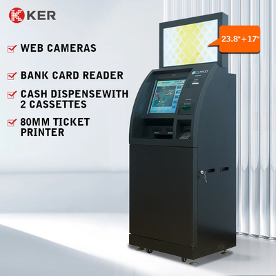 OEM ODM Factory Price Currency Atm Infrared Touch Screen Self Service Terminal