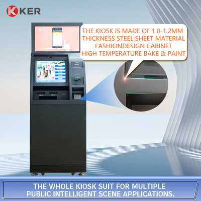 OEM ODM Factory Price Currency Atm Infrared Touch Screen Self Service Terminal