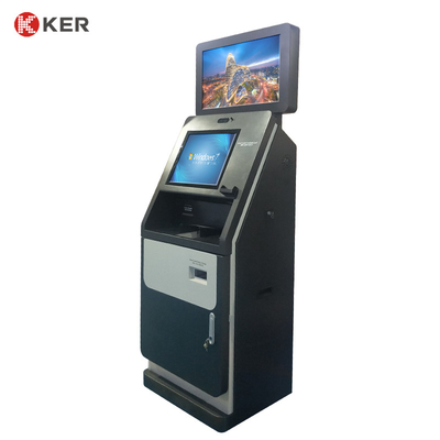 dual screen payment Deposit and Withdrawal All in One Cash kiosk machine Self Service Kiosk