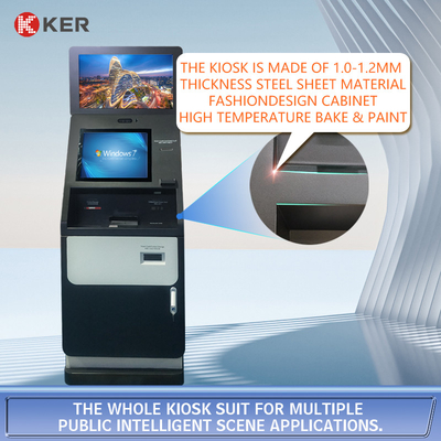 Multifunctional Self Service Financial Kiosk Online bank ATM terminal Multifunction Self Service Kiosk