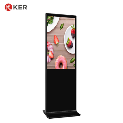 1920x1080 Indoor Floor Standing Advertising Lcd Screen