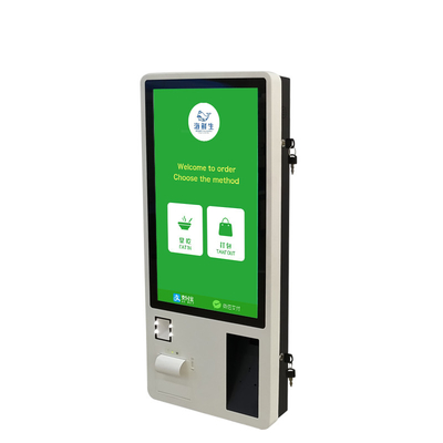 Restaurant Fast Food 24 32 Inch Self Service Ordering Kiosk