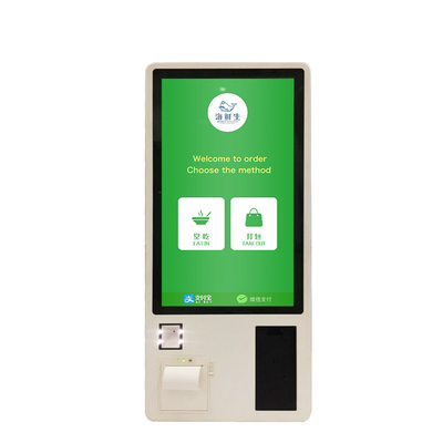 Restaurant Fast Food 24 32 Inch Self Service Ordering Kiosk