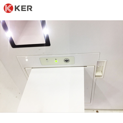Printer QR Barcode Scanner 32 Inch Self Service Ordering Kiosk