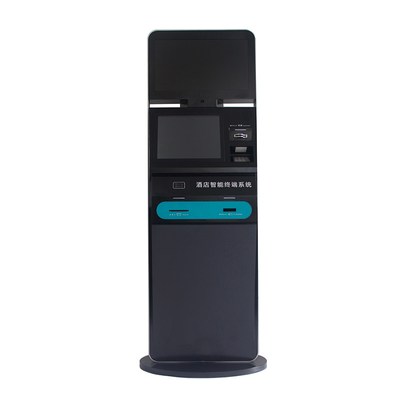 Passport Reader Smart Front Desk 1280 * 1024 Self Check Out Kiosk