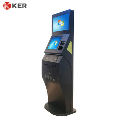 VGA Receipt Print TFT LCD 1280*1024 Hotel Self Check In Kiosk