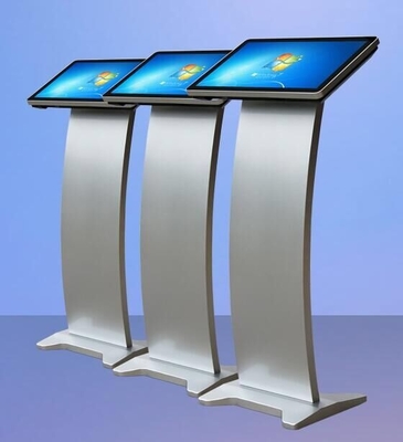Floor Standing 21.5 Inch Slim Self Service Information Kiosk