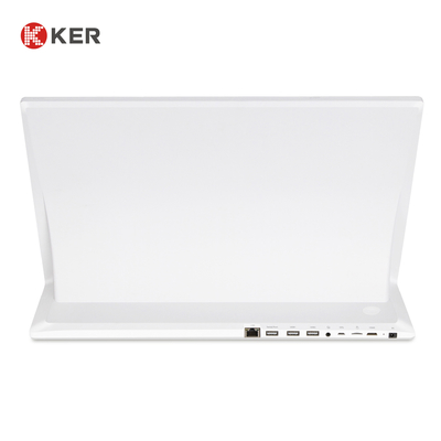 WL1712T L type Indoor Reception Android Display Stand Touch Screen Advertising Interactive Digital Signage