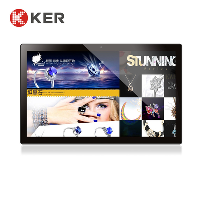 18.5 Inch RK3399 Wall Mount PC 4g Digital Signage