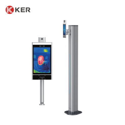 Temperature Detection 64 Bit Face Recognition Access Control System