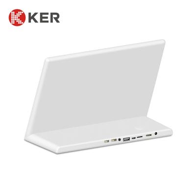 White  10.1'' Cortex A7 All In One PC Touch Screen For Advertisement
