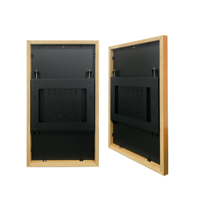 Advertising Player Indoor 27''  Wooden Frame Digital Signage
