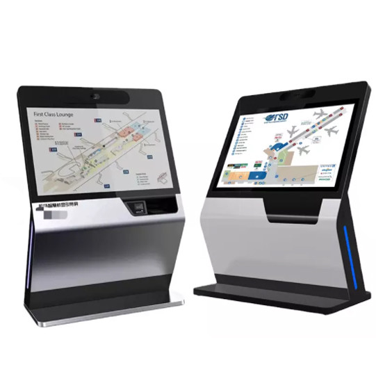 Self Service Machine Visitor Management Kiosk Registration Inquiry Ticket Kiosk