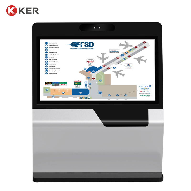 Manufacturer Barcode Multifunction Standing Floor Self Service Terminal