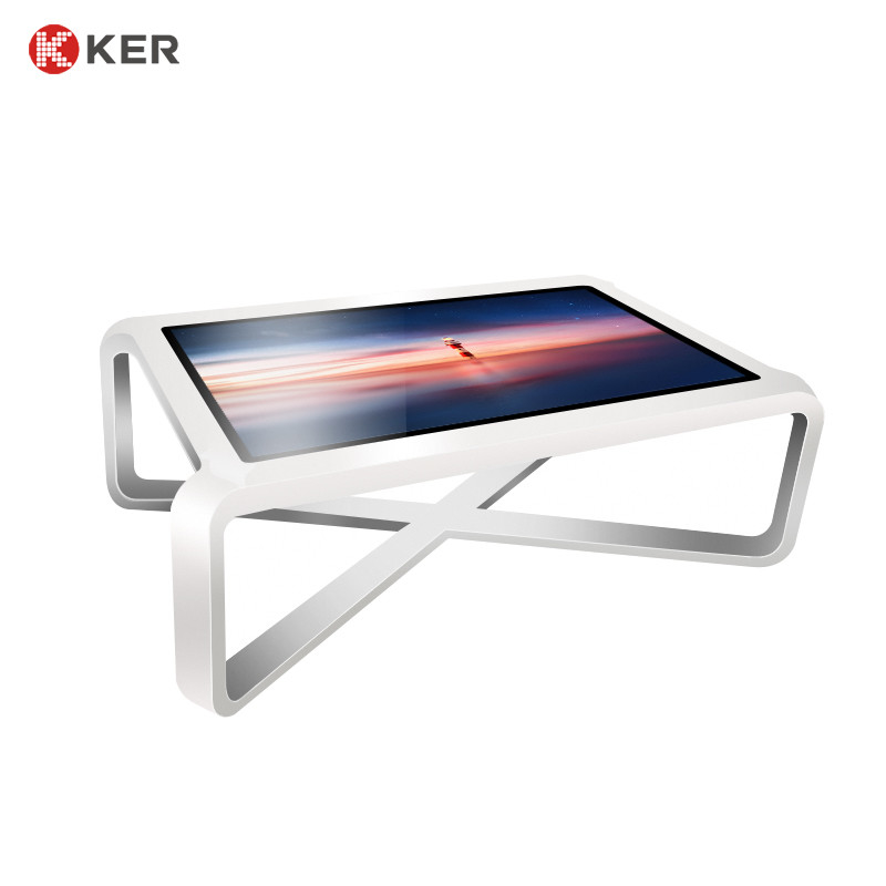 Multifunction Interactive Touch Screen Coffee Table Multifunction Self Service Terminal Kiosk