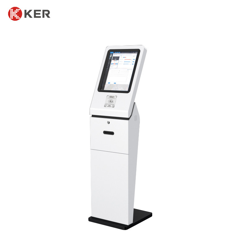Standing Touch Screen Monitor Self-Service Kiosk Multifunction Self Service Terminal