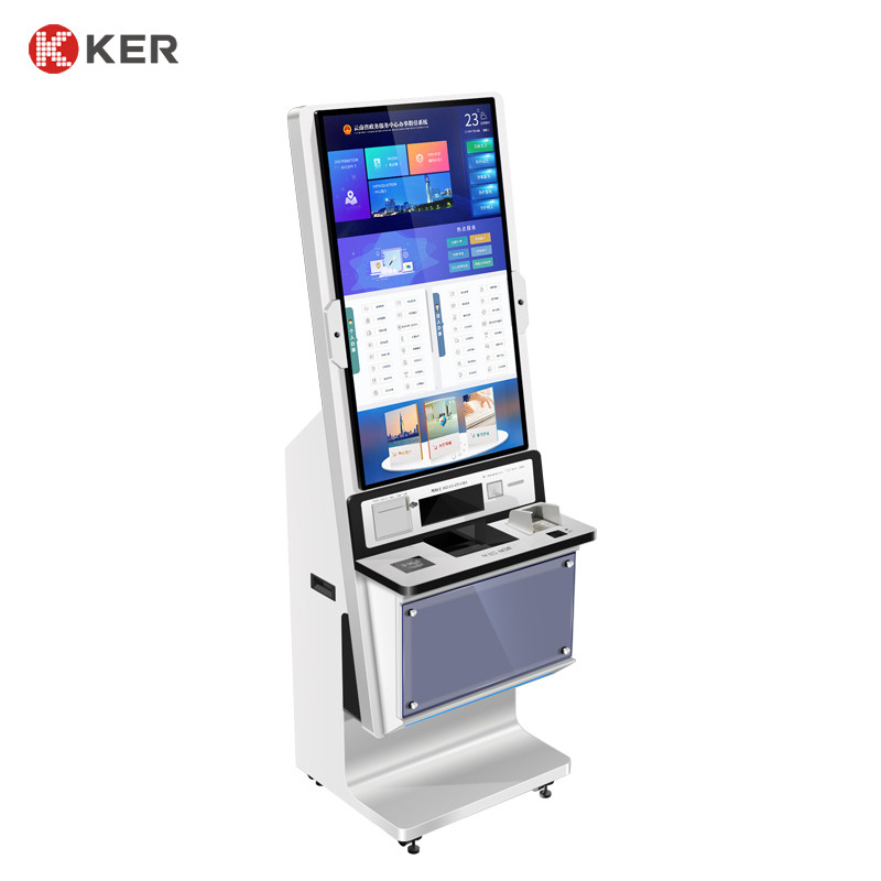 A4 Document Printing Touch Screen Monitor Self-Service Kiosk Self Service Report Print Terminal