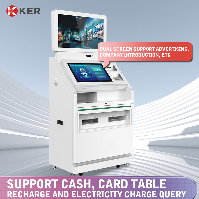 27" Floor Stand Self-Service Kiosk Win10 Multifunction self service report collect machine terminal Kiosk