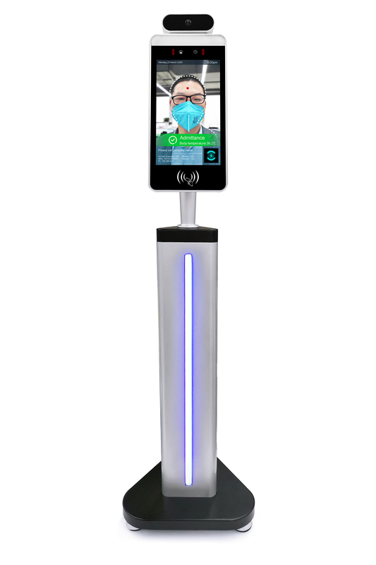 Stand Mount Door Entry 8" Face Recognition Access Control System