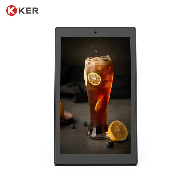 WL1032T L-type Android Tablet Desktop Feedback Kiosk All In One PC For Restaurant Food Survey